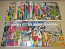 Robotech The Macross Saga #1-34 (Lot of 28 Comics) Comico 1985 Series, FN/VF picture