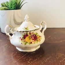 Holiday Edition Royal Albert Old Country Roses Sugar Bowl picture
