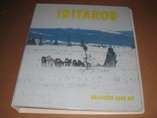 Iditarod Dog Sled Racing Trading Card Binder Album picture