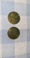 10 Original Bally Williams Safe Cracker Pinball Machine Tokens picture