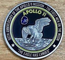NASA Apollo 11 50th Anniversary Challenge Coin Medal Medallion picture