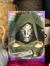 Topps 2026 Chrome Marvel Comics Doctor Doom Fanfare FF-13 01/75  First On Print picture