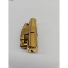 Rare Hadson Vintage Pocket Lighter parts OS Gold Good Industrial Steampunk picture