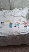 Vintage 1968 Raggedy Ann Andy Flat Twin Sheet Bobbs Merritt Co picture