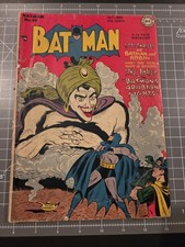 Batman #49, Oct.-Nov. 1948, first Mad Hatter, Vicki Vale KEY ISSUE picture