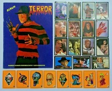 TERROR Album + Full Set 196/196 Black PERU 1996 Ed. Navarrete, Horror Spanish picture