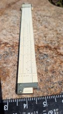 KEUFFEL & ESSER Vintage SLIDE RULE LEATHER Original Case In Good Condition  picture