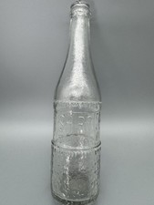 Vintage 1930-1950’s Shircliff  Finest Quality Pebbled Glass Soda Bottle picture