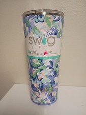 Swig Life 22oz. Stainless Steel Insulated Travel Mug Floral 