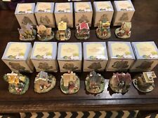 Vintage The Bunny Family Village Easter EH01 - EH12 1994 - Lot of 12 picture