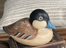MCM Ceramic Ruddy Duck Vintage Ceramic Decoy Sculpture Figurine  picture