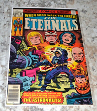 THE  ETERNALS #13  Signed by JACK KIRBY Autographed picture