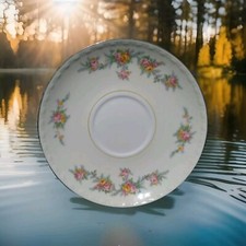 Eggshell Georgian Homer Laughlin Saucer 6