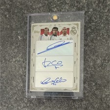 Topps Three Kings Autograph Zidane Figo Ronaldo Los Blancos Real Madrid 2025/26 picture