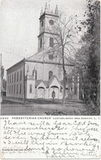 Presbyterian Church 1662 Jamaica NY Long Island c1906 Antique Postcard picture