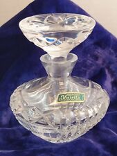 Vintage Violetta Lead Crystal Perfume Cologne Bottle Made In Poland Collectible picture