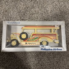 Philippine Airlines First Class Souvenir Gift Jeepney Rare collectable mount  picture