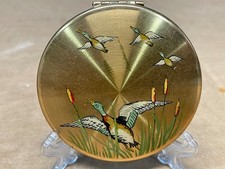 Vintage Rare Mallard Ducks In Flight Kigu Compact picture