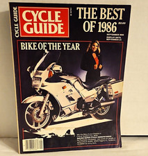 Cycle Guide Magazine September 1986 Issue 