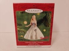2001 Hallmark Celebration BARBIE Ornament Special Edition #2 In Series Stars picture