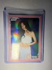 2026 Topps Chrome Jennie Base Pink Wave Refractor Parallel 4 Handlebars 2 64/250 picture