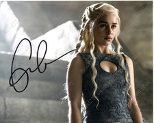 Emilia Clarke Signed 8x10 Photo UACC COA + Date, Location, & Event Details picture