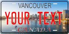 Vancouver Canada city Novelty License Plate Custom Auto Bike Motorcycle picture