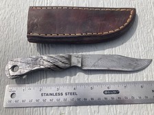 RARE A.G. Russell Cable Damascus Knife picture