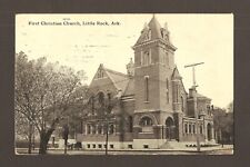 Old Vintage Antique 1912 Postcard First Christian Church Little Rock Arkansas picture