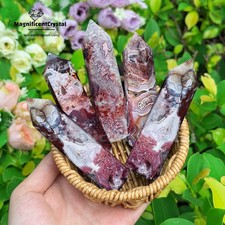 1PC High Quality Mexican Crazy Lace Agate Tower Healing Reiki Mineral Specimens picture