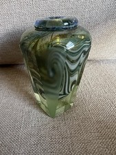 Perfume Bottle James Clark Art Glass Signed And Dated 1977 picture