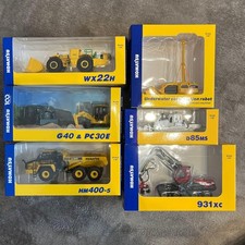 Komatsu Shareholder Benefit Miniature Set of 6 New picture