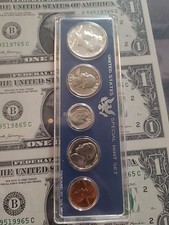 1966 United States Special Mint Set 40% Silver Half Dollar, Quarter Dime picture