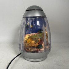 Vtg 90s 1994 Rabbit Tanaka Revolving Motion Lamp Aquarium Coral Reef Ocean Works picture