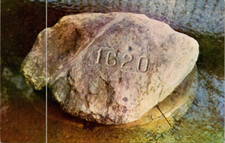 Plymouth Rock Plymouth Mass. 1620 Pilgrim Landing Postcard picture