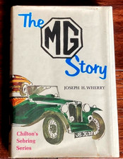 THE MG STORY by Wherry - 1967 Hardbound First Edition with DJ - 207 pages picture