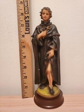 Saint Peregrine Laziosi Resin Statue 8 inch picture