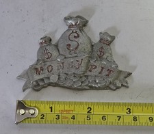 Vintage Cast Aluminum Money Pit Collectable picture