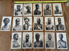16 Vintage Sudan Africa African Postcards  People of Sudan Sudanese picture