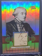 2026 Pieces of the Past Premium #355 Susan B Anthony Handwritten Relic picture