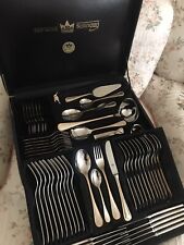  Bestecke Solingen 24k Gold Plated Flatware 64 Pc Set  in original case with key picture