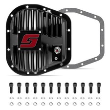 Rear Differential Cover for 1997-2024 Ford F150 9.75 12 Bolt Black picture