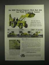 1959 Massey-Ferguson Work Bull 204 Tractor Ad picture