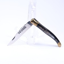 VTG NOS FRENCH LAGUIOLE LE FIDELEE BUFFALO HORN HANDMADE FOLDING POCKET KNIFE picture