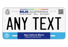 Baja California 2017 Mexico Personalized License Plate Novelty Auto Motorcycle picture
