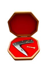 Mac Tools UTICA 1938 - 1990 Anniversary Knife With Tie Clip - 52 Years Quality picture