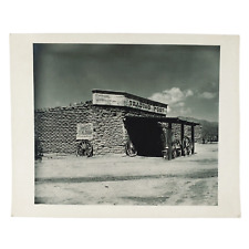 Old Tucson Studios Arizona Photo 1940s Ward's Trading Post Movie Film Set C3514 picture