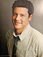 2013 Glee Star Cory Monteith Illustrated picture