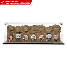 Custom Acrylic Display Case for HOKAGE ROCK Funko Pop Out of Box Complete Set picture