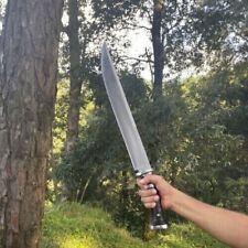 Custom Handmade D2 Tool Steel Blade Survival Machete Sword Hunting Camping KNIFE picture